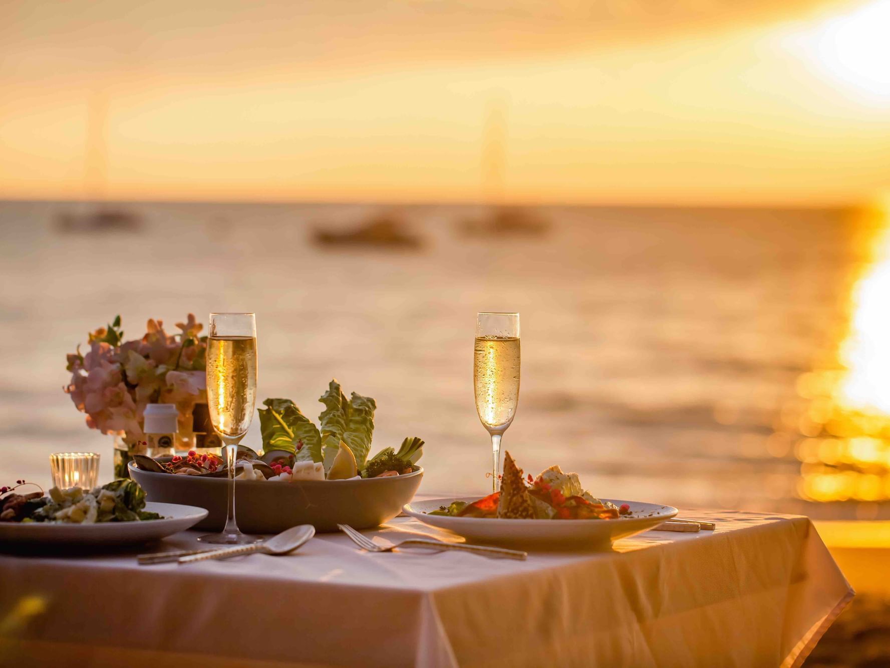 Makan Malam Romantis Candle Light Dinner Honeymoon Langkawi