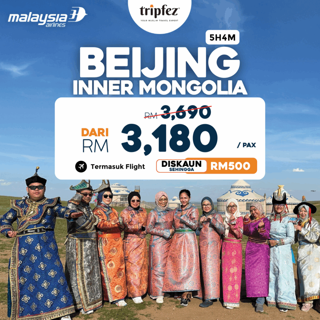 Pakej Beijing Inner Mongolia MATTA Fair 2025